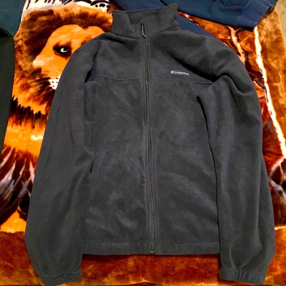 Columbia fuzzy sweater XL
